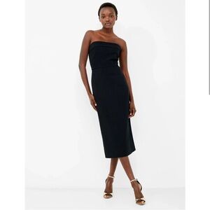 FRENCH CONNECTION
ECHO CREPE STRAPLESS DRESS